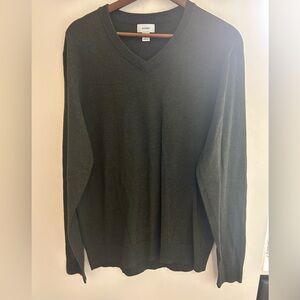 Old Navy Men's V-Neck Sweater - Forest Green